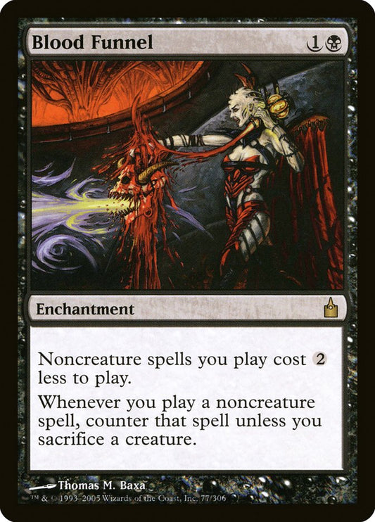 Blood Funnel [Ravnica: City of Guilds] [Foil]
