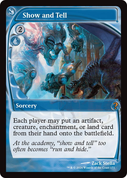 Show and Tell (Future Sight) [Mystery Booster 2] [Foil]