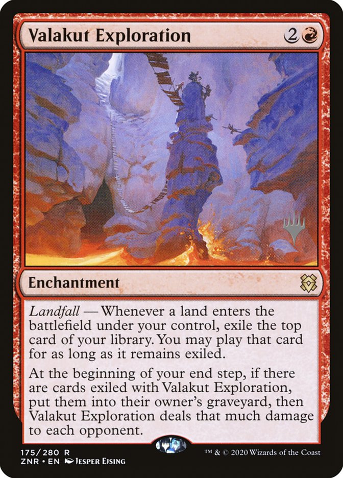Valakut Exploration (Promo Pack) [Zendikar Rising Promos] [Foil]