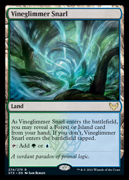 Vineglimmer Snarl [Strixhaven: School of Mages] [Foil]