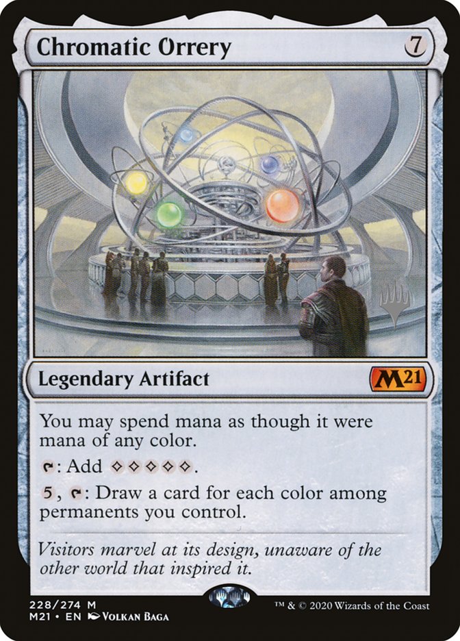 Chromatic Orrery (Promo Pack) [Core Set 2021 Promos] [Foil]