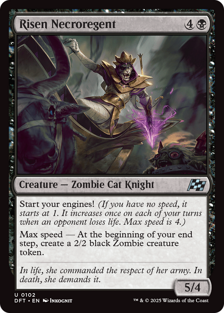 Risen Necroregent [Aetherdrift] [Foil]