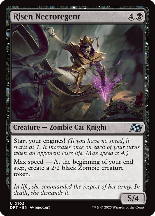 Risen Necroregent [Aetherdrift] [Foil]