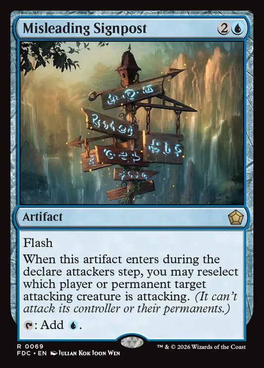 Misleading Signpost [Foundations Commander]