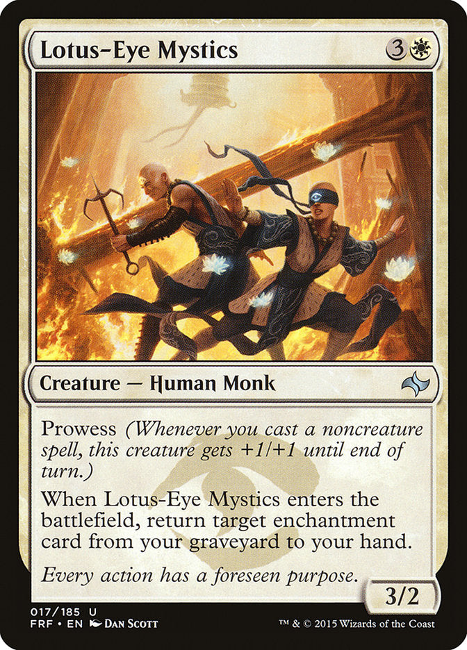 Lotus-Eye Mystics [Fate Reforged] [Foil]