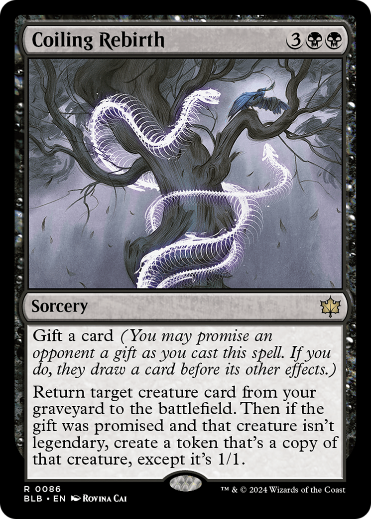Coiling Rebirth [Bloomburrow] [Foil]