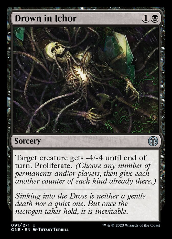 Drown in Ichor [Phyrexia: All Will Be One] [Foil]