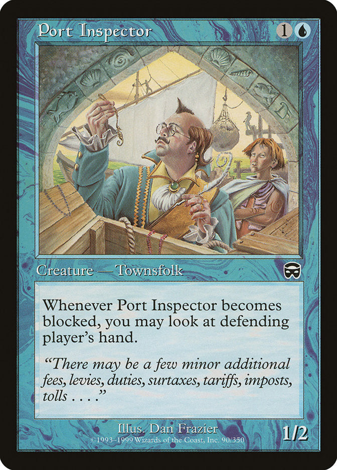 Port Inspector [Mercadian Masques] [Foil]
