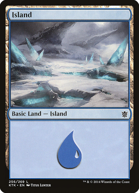 Island (256) [Khans of Tarkir] [Foil]