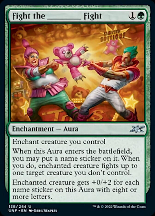 Fight the _____ Fight [Unfinity] [Foil]