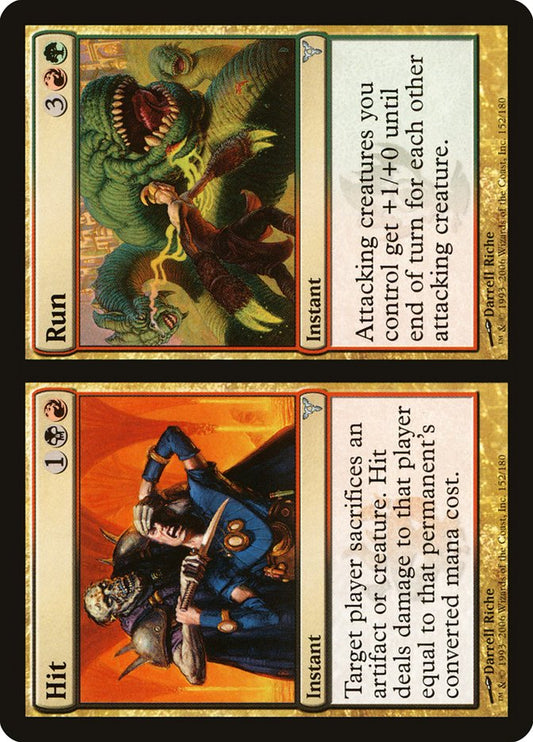 Hit // Run [Dissension] [Foil]