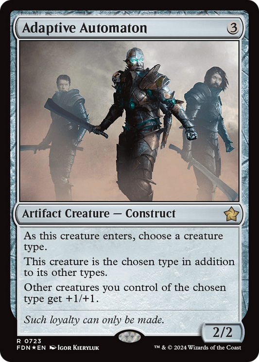 Adaptive Automaton [Foundations] [Foil]