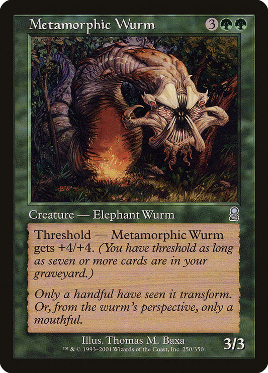Metamorphic Wurm [Odyssey] [Foil]