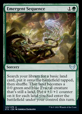 Emergent Sequence [Strixhaven: School of Mages] [Foil]