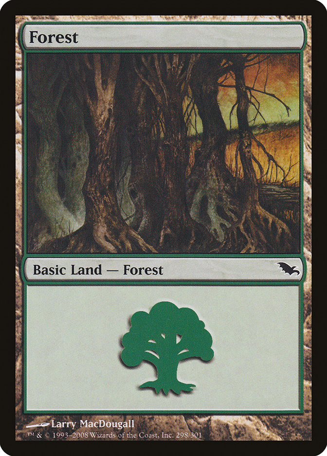 Forest (298) [Shadowmoor] [Foil]
