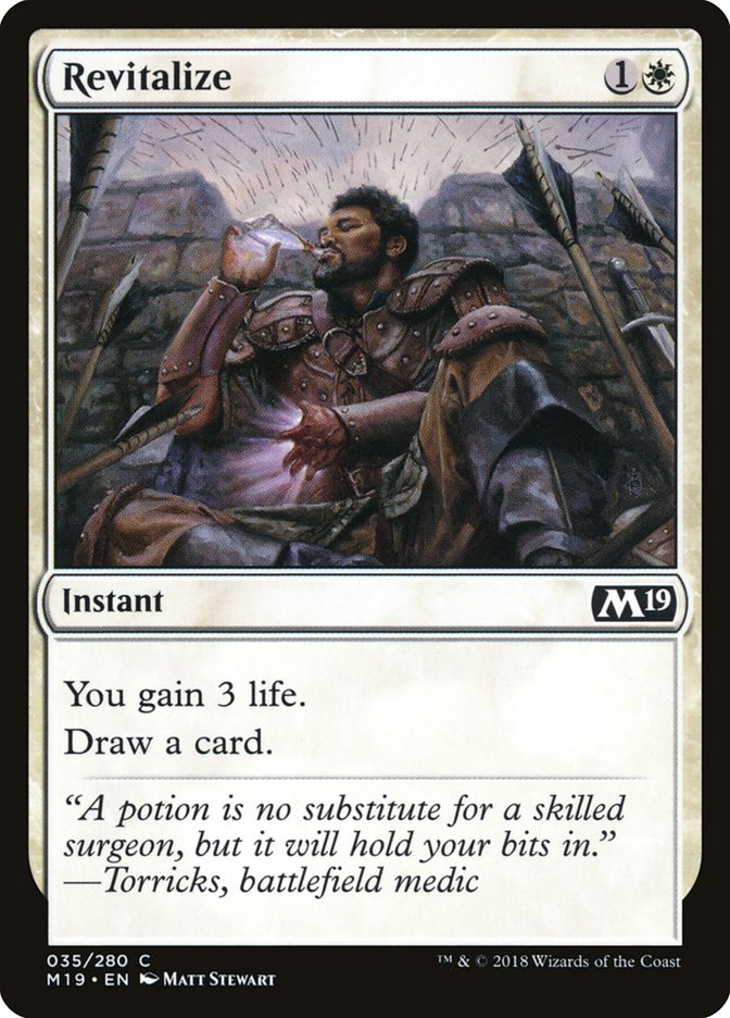 Revitalize [Core Set 2019] [Foil]
