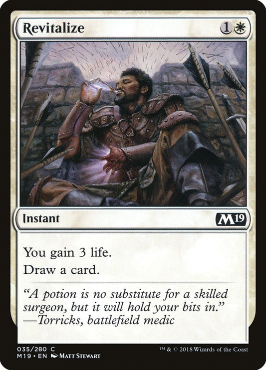 Revitalize [Core Set 2019] [Foil]