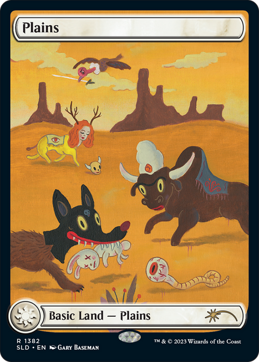Plains (1382) [Secret Lair Drop Series] [Foil]