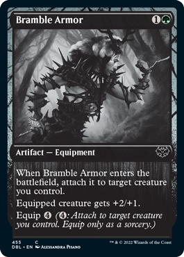 Bramble Armor (455) [Innistrad: Double Feature] [Foil]