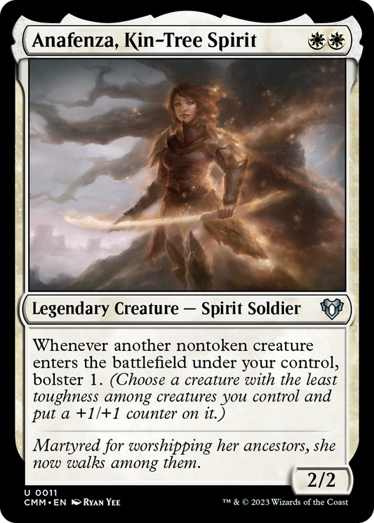 Anafenza, Kin-Tree Spirit [Commander Masters] [Foil]