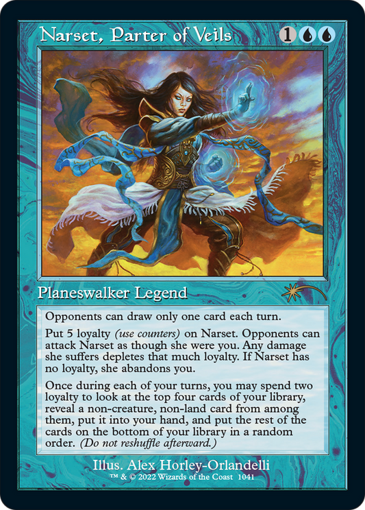Narset, Parter of Veils (Retro) [Secret Lair Drop Series] [Foil]