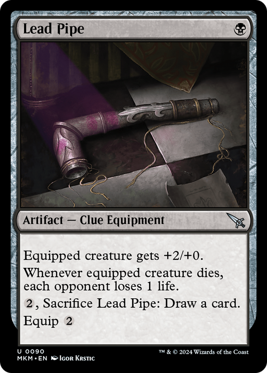 Lead Pipe [Murders at Karlov Manor] [Foil]