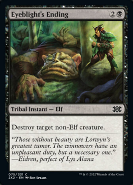 Eyeblight's Ending [Double Masters 2022] [Foil]