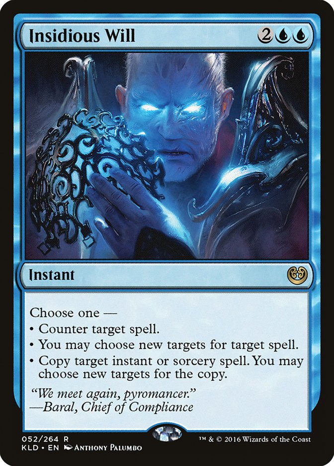 Insidious Will [Kaladesh] [Foil]