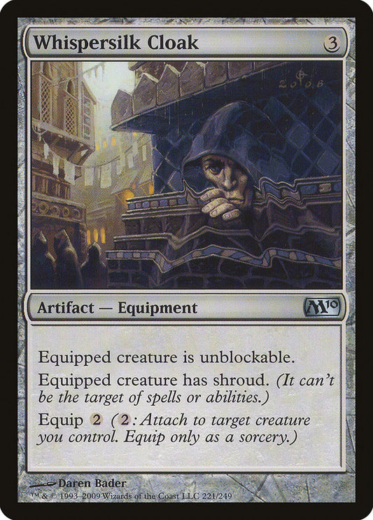 Whispersilk Cloak [Core Set 2010]