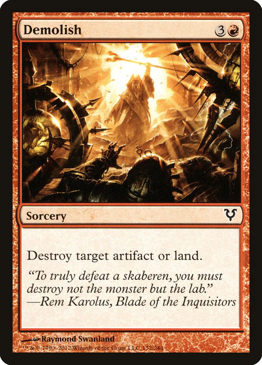 Demolish [Avacyn Restored] [Foil]