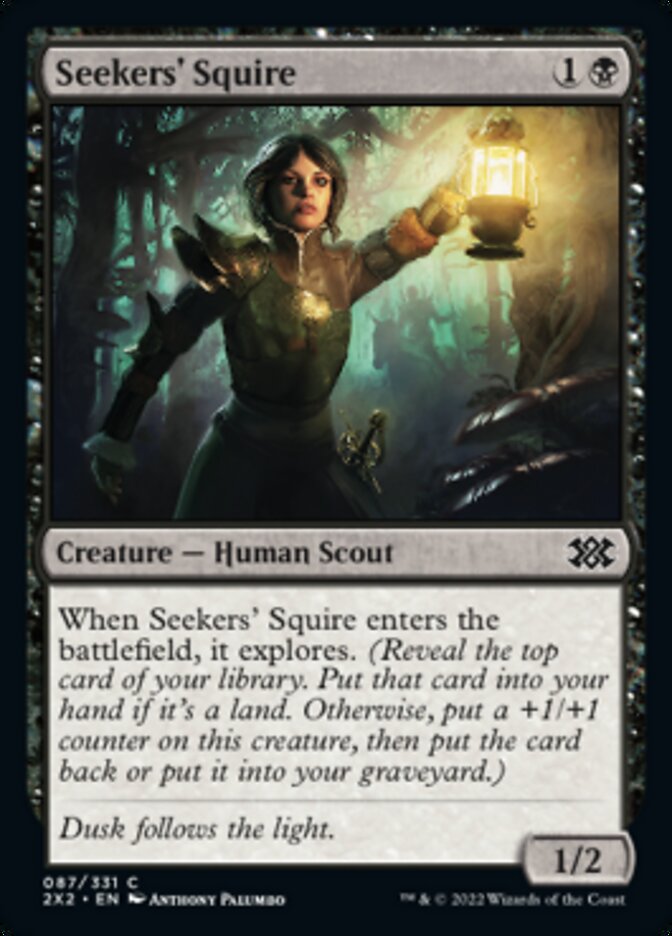 Seekers' Squire [Double Masters 2022] [Foil]