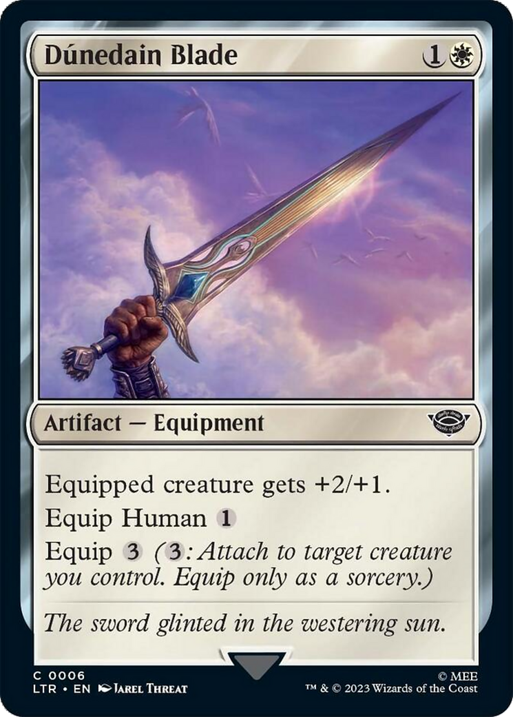 Dunedain Blade [The Lord of the Rings: Tales of Middle-Earth] [Foil]