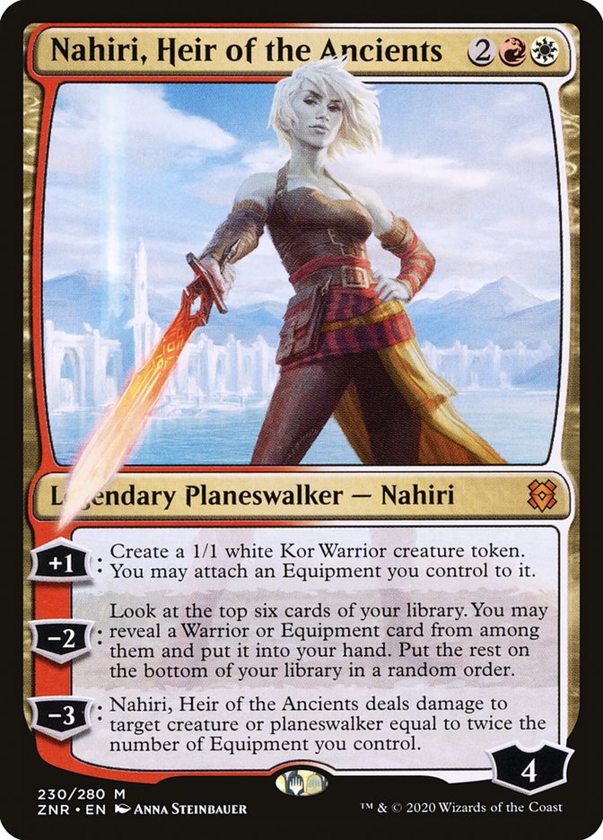 Nahiri, Heir of the Ancients [Zendikar Rising] [Foil]