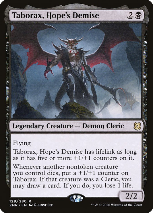 Taborax, Hope's Demise (Promo Pack) [Zendikar Rising Promos] [Foil]