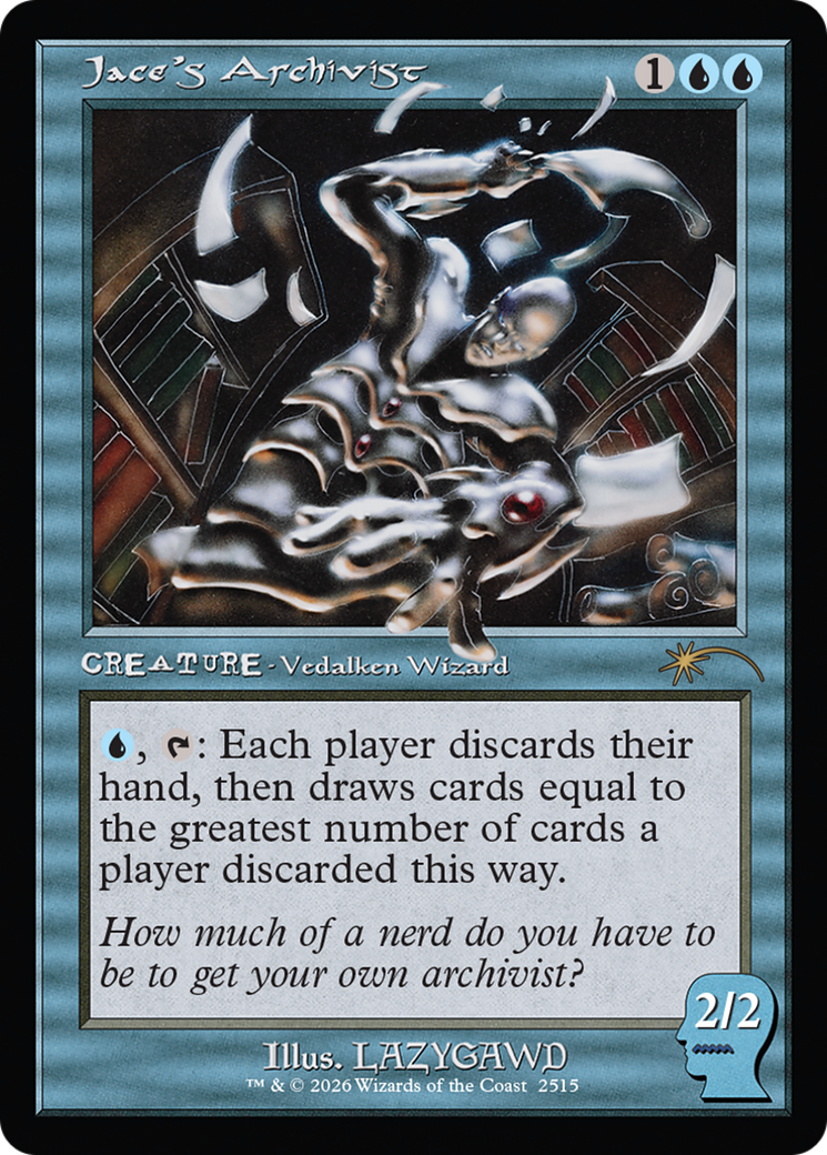 Jace's Archivist [Secret Lair Drop Series] [Foil]