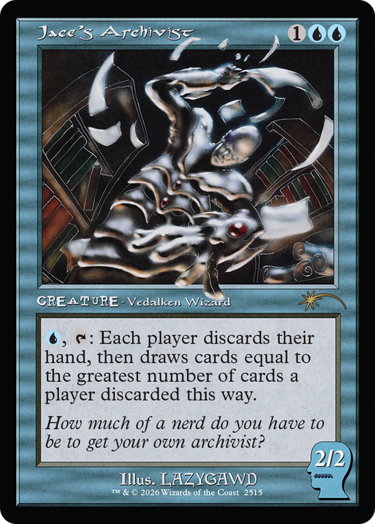 Jace's Archivist [Secret Lair Drop Series] [Foil]