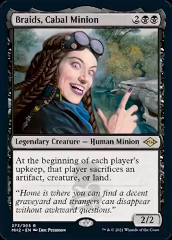 Braids, Cabal Minion [Modern Horizons 2] [Foil]