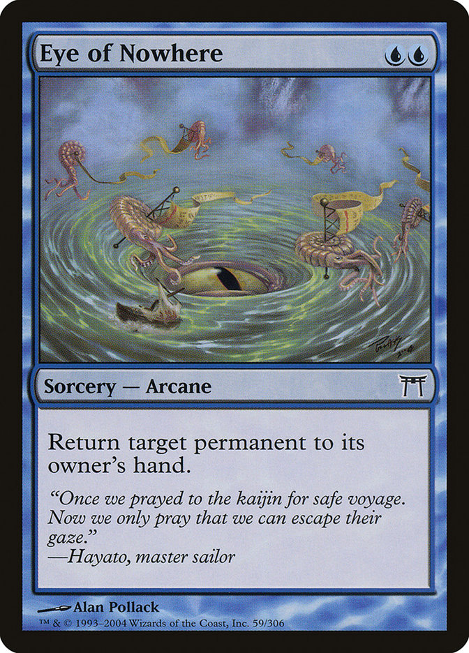 Eye of Nowhere [Champions of Kamigawa] [Foil]