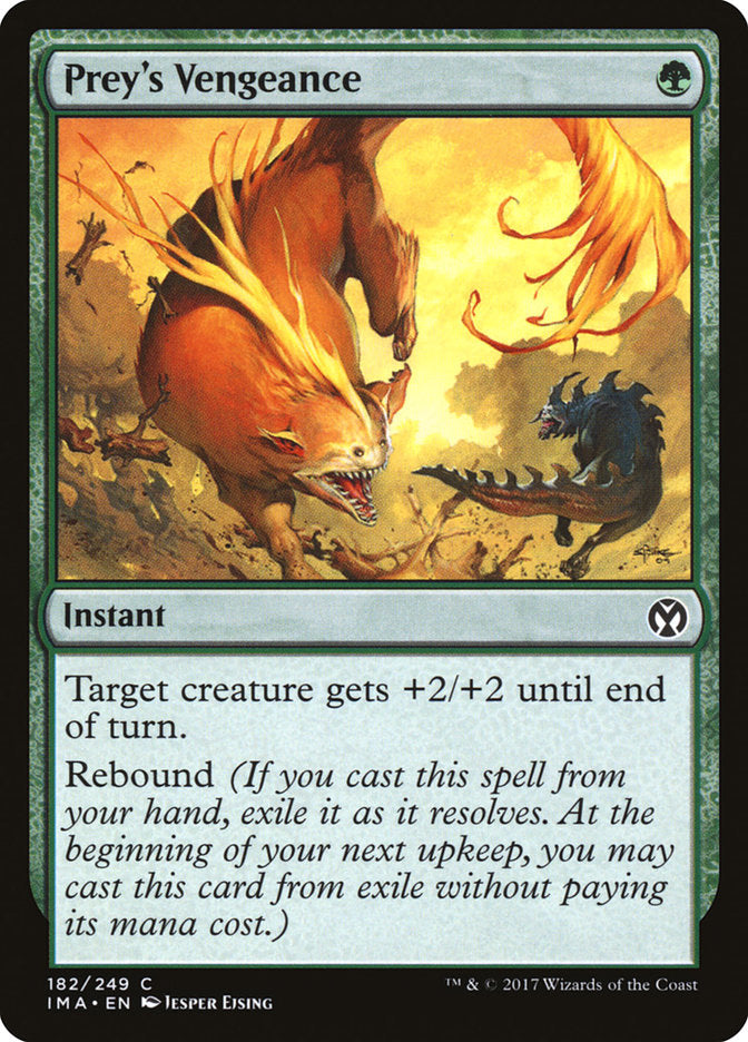 Prey's Vengeance [Iconic Masters] [Foil]