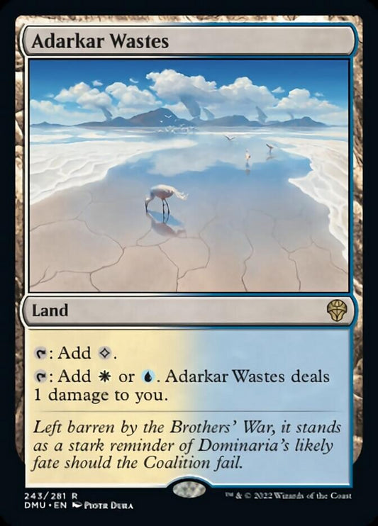 Adarkar Wastes [Dominaria United] [Foil]