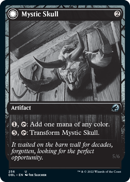Mystic Skull // Mystic Monstrosity [Innistrad: Double Feature] [Foil]