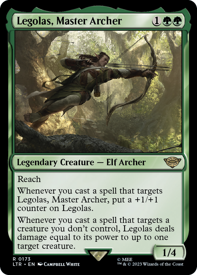 Legolas, Master Archer [The Lord of the Rings: Tales of Middle-Earth] [Foil]