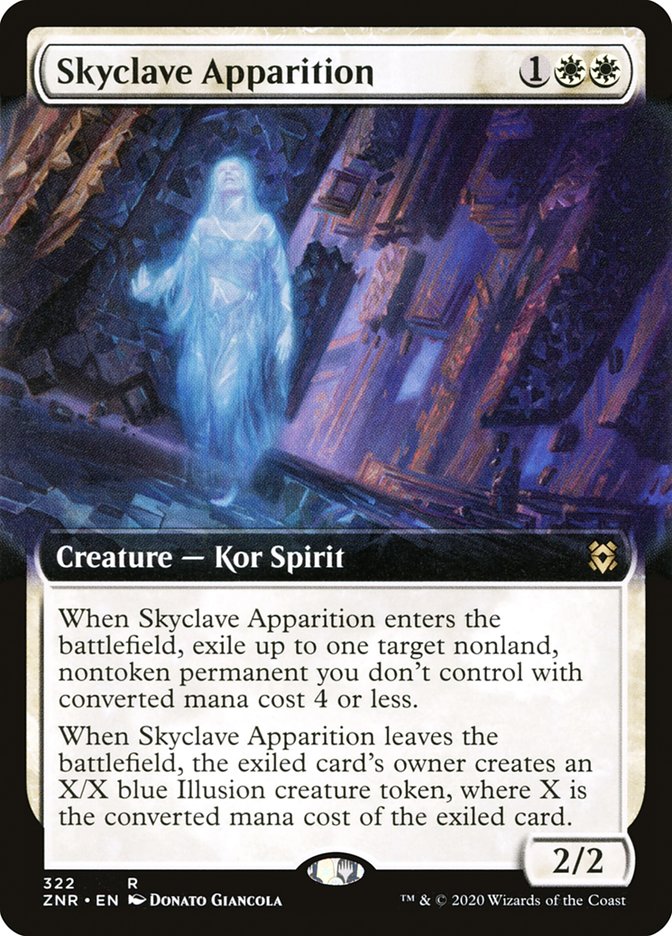 Skyclave Apparition (Extended Art) [Zendikar Rising] [Foil]