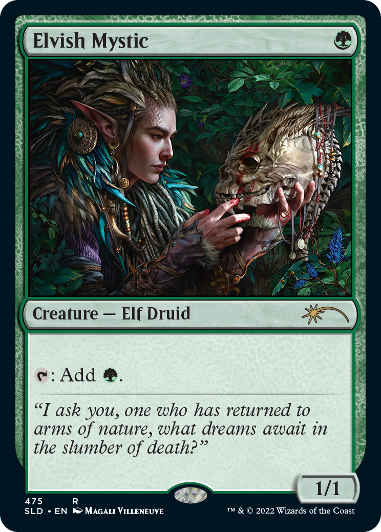 Elvish Mystic [Secret Lair Drop Series] [Foil]
