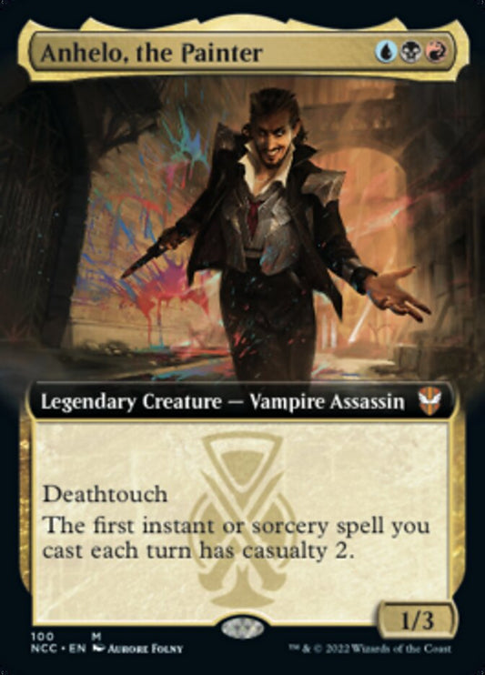 Anhelo, the Painter (Extended Art) [Streets of New Capenna Commander] [Foil]
