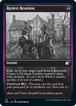 Rotten Reunion [Innistrad: Double Feature] [Foil]