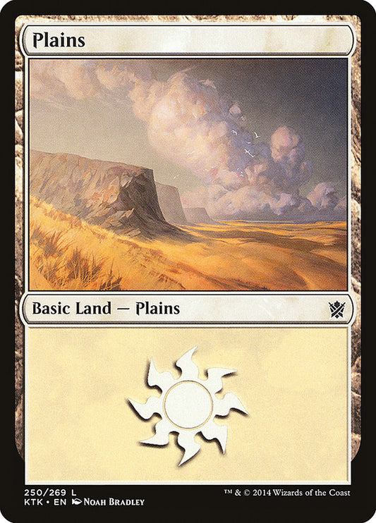 Plains (250) [Khans of Tarkir] [Foil]
