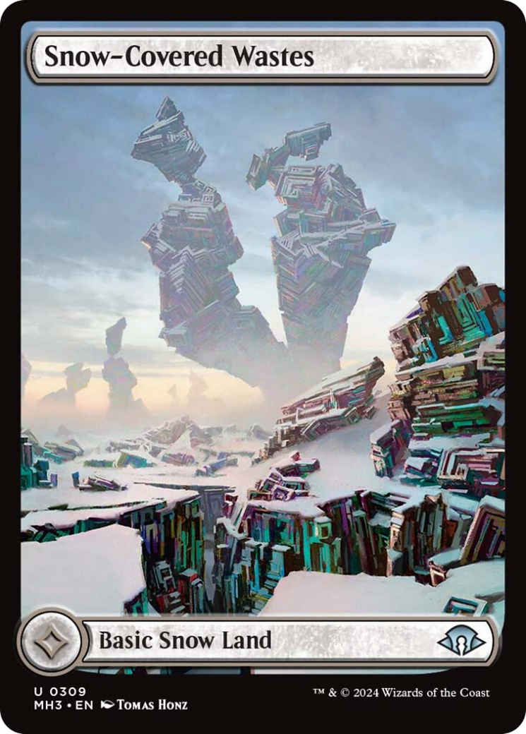 Snow-Covered Wastes (0309) [Modern Horizons 3] [Foil]