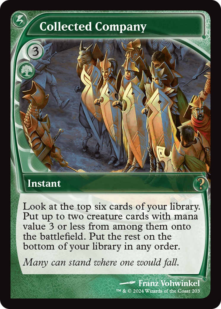Collected Company (Future Sight) [Mystery Booster 2] [Foil]