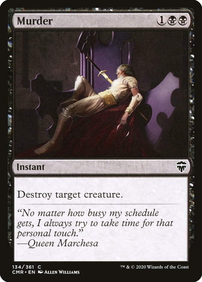 Murder [Commander Legends] [Foil]